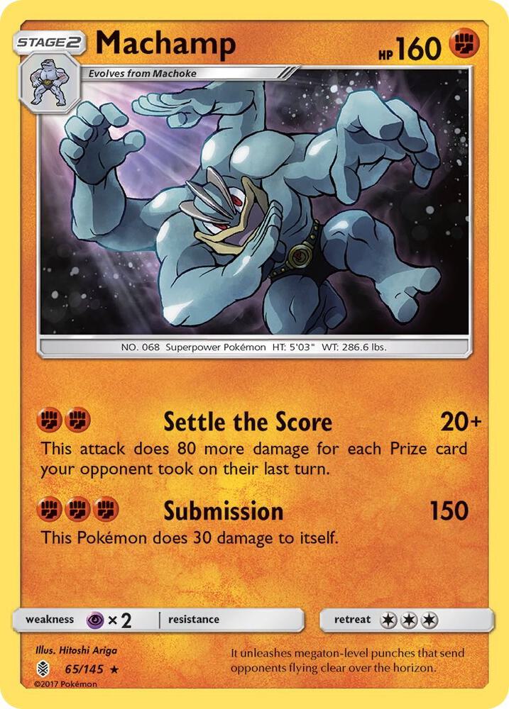 Machamp [SM - Guardians Rising] 65/145