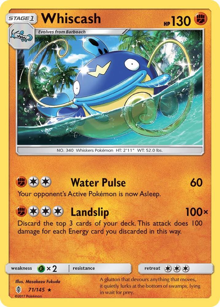 Whiscash [SM - Guardians Rising] 71/145