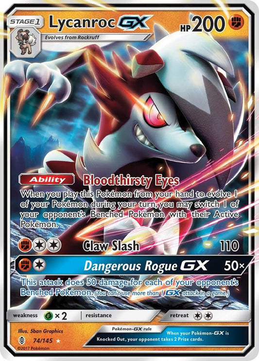 Lycanroc GX [SM - Guardians Rising] 74/145