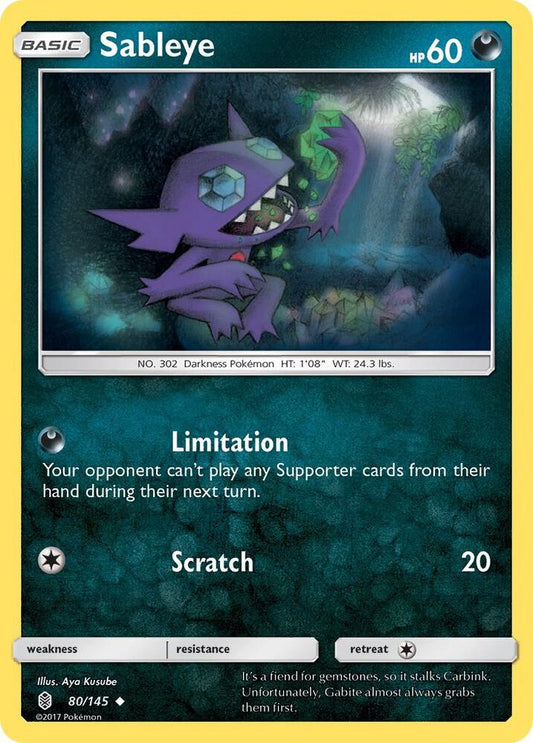 Sableye [SM - Guardians Rising] 80/145