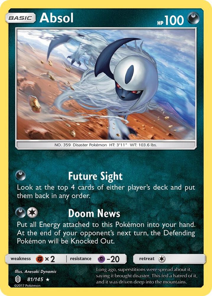 Absol [SM - Guardians Rising] 81/145