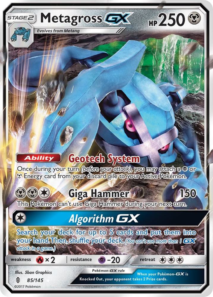 Metagross GX [SM - Guardians Rising] 85/145