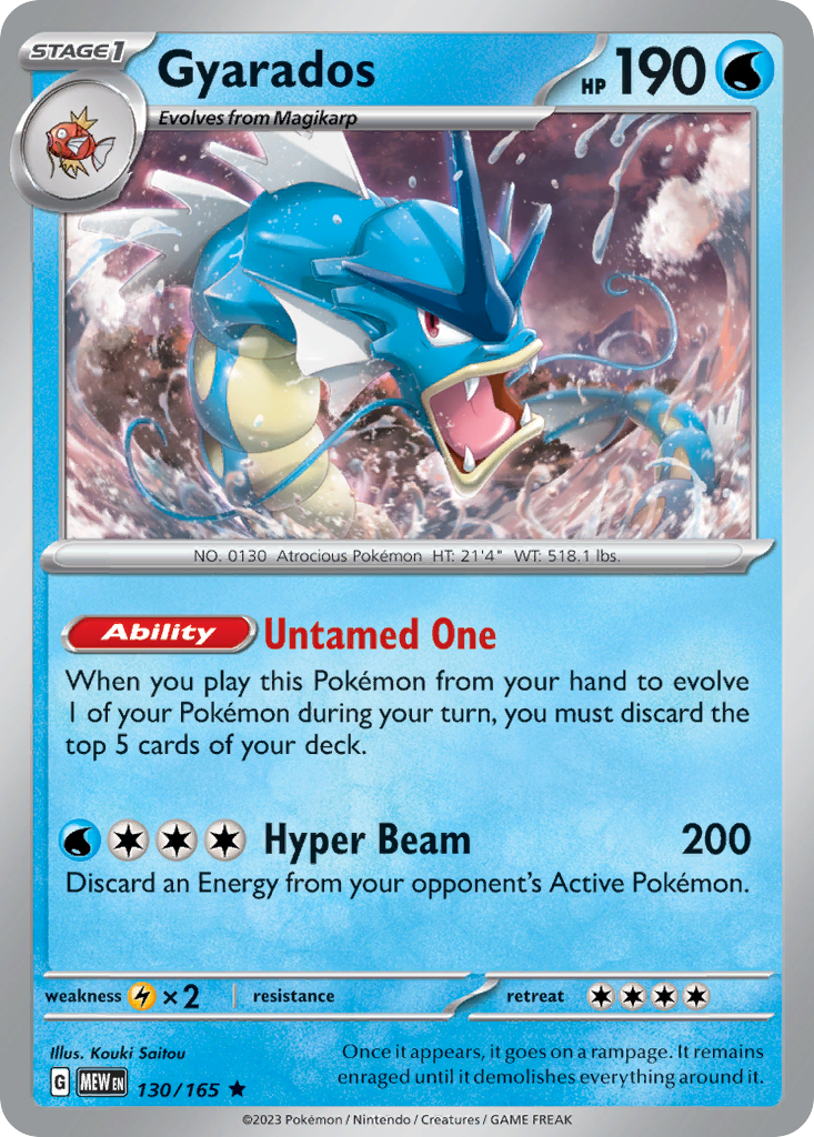 Gyarados - 130/165 151