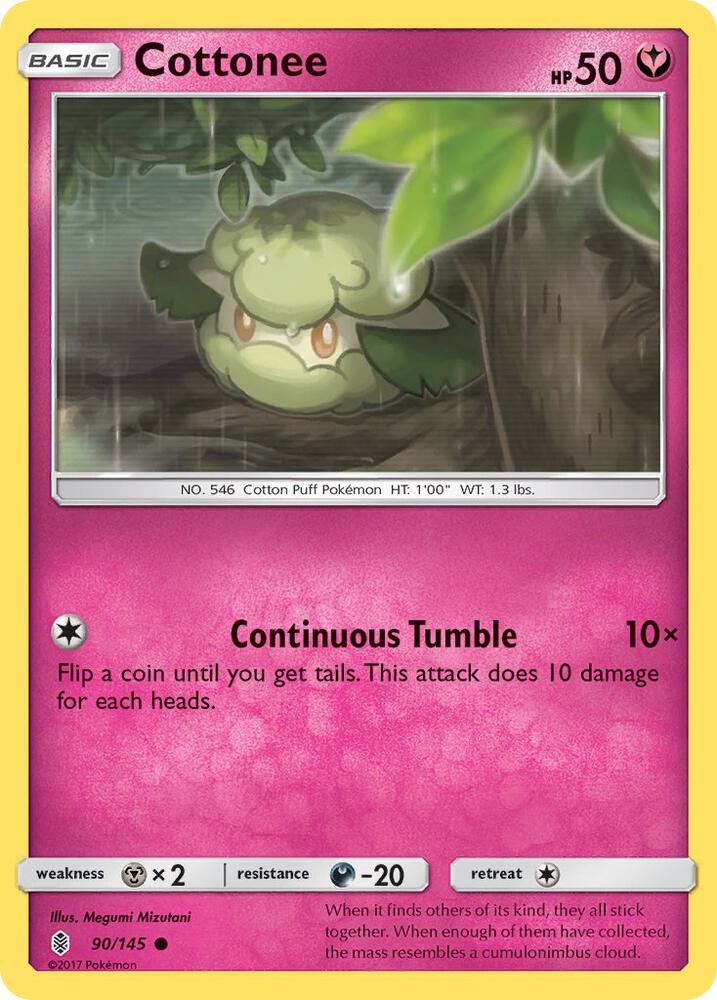 Cottonee [SM - Guardians Rising] 90/145