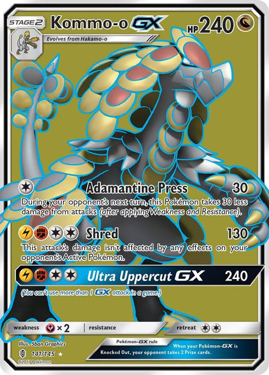 Kommo-o GX (Full Art) [SM - Guardians Rising] 141/145