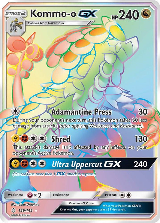 Kommo-o GX (Secret) [SM - Guardians Rising] 159/145