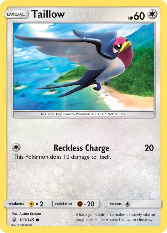 Taillow [SM - Guardians Rising] 103/145