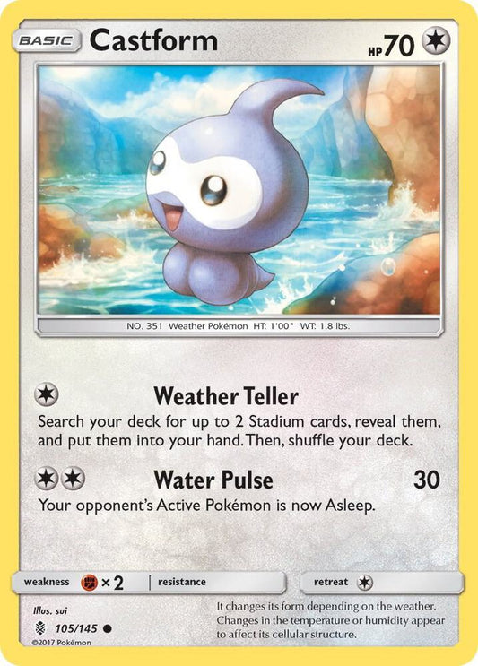 Castform [SM - Guardians Rising] 105/145