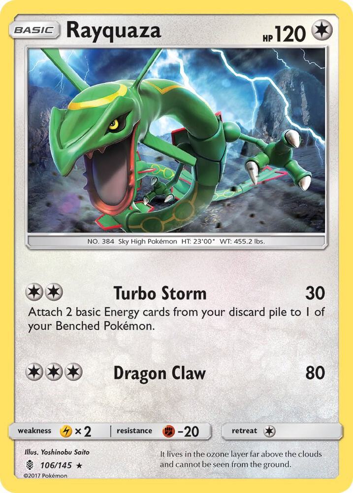 Rayquaza [SM - Guardians Rising] 106/145