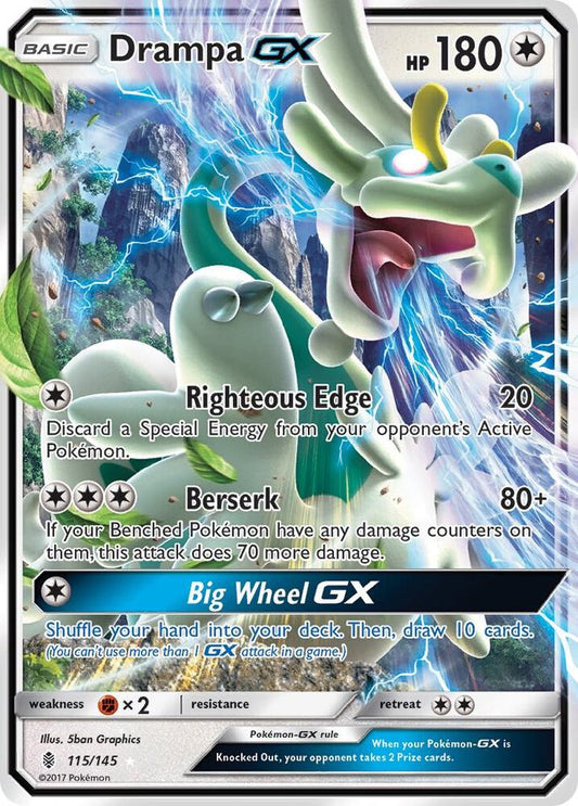 Drampa GX [SM - Guardians Rising] 115/145
