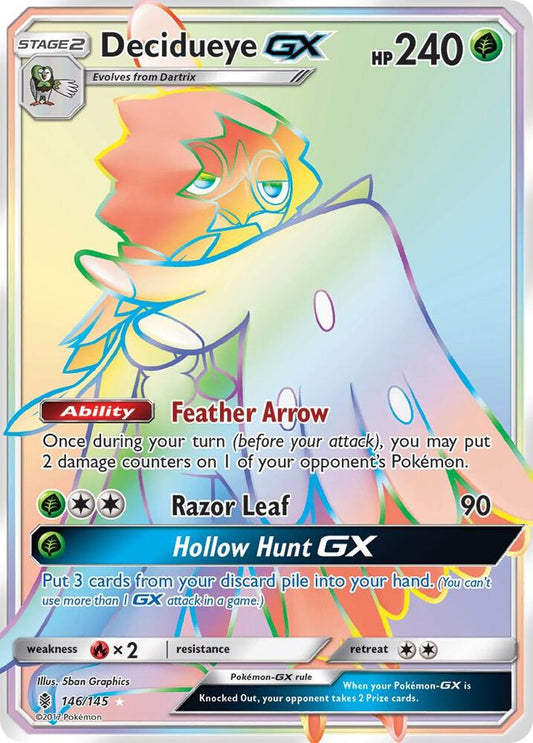 Decidueye GX (Secret) [SM - Guardians Rising] 146/145