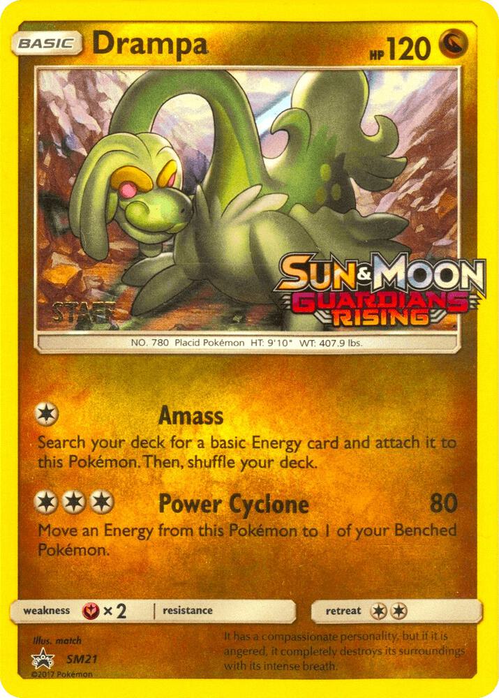 Drampa - SM21 (Prerelease) [Staff] [SM Promos] SM21