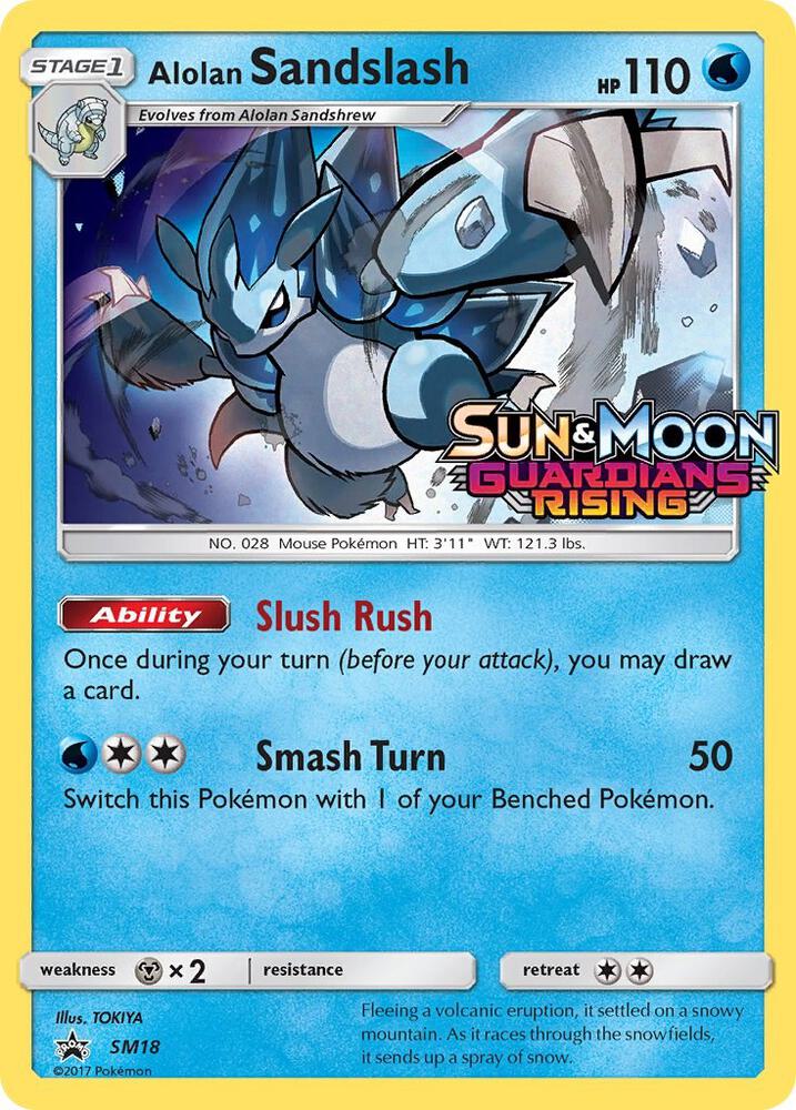 Alolan Sandslash - SM18 (Prerelease) [SM Promos] SM18