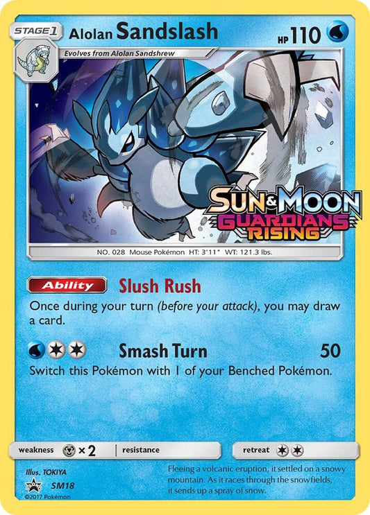 Alolan Sandslash - SM18 (Prerelease) [SM Promos] SM18
