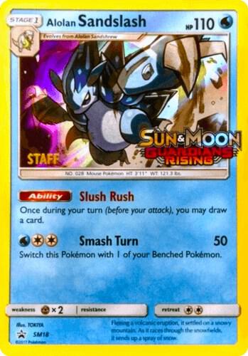 Alolan Sandslash - SM18 (Prerelease) [Staff] [SM Promos] SM18