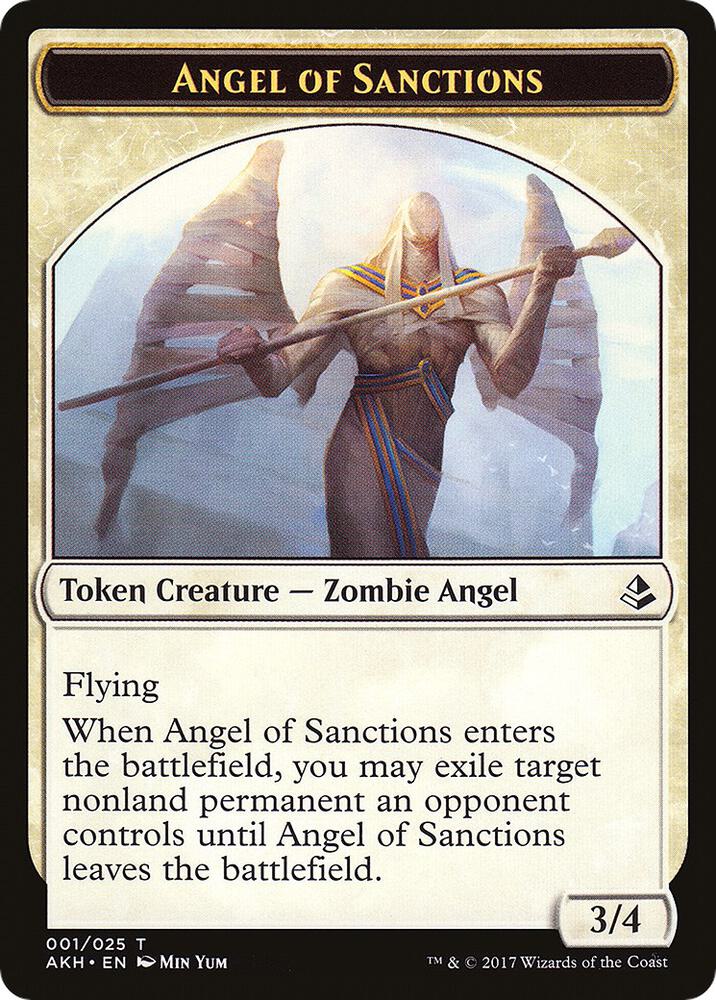 Angel of Sanctions // Drake Double-Sided Token [Amonkhet] 1 // 18