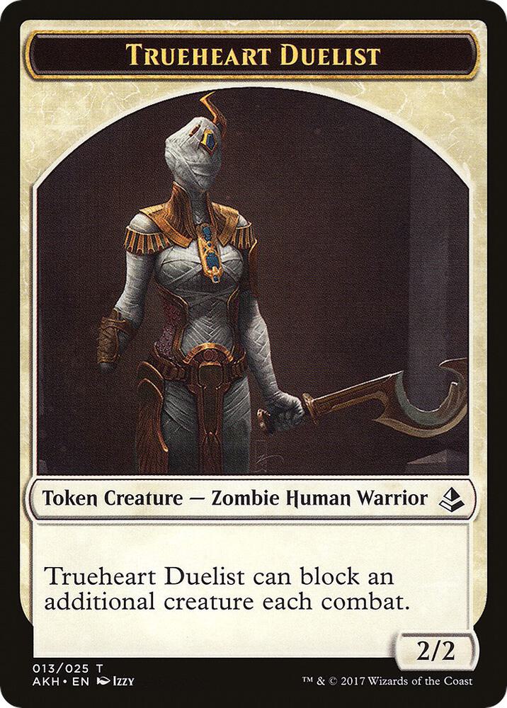 Trueheart Duelist // Snake Double-Sided Token [Amonkhet] 13 // 23