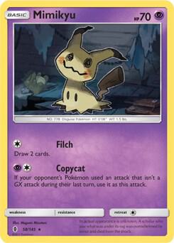 Mimikyu - 58/145 (SM Guardians Rising) [Deck Exclusives] 058/145