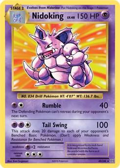 Nidoking - 45/108 (XY Evolutions) [Deck Exclusives] 045/108