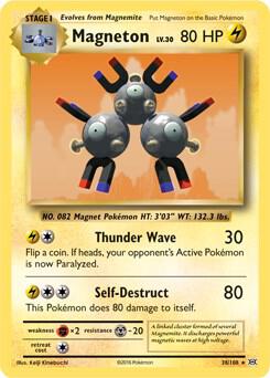 Magneton - 38/108 (XY Evolutions) [Deck Exclusives] 038/108