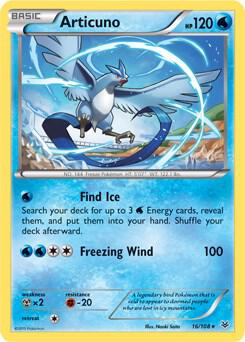 Articuno - 16/108 (XY Roaring Skies) [Deck Exclusives] 016/108