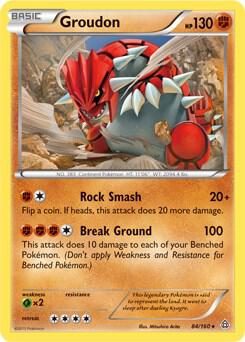 Groudon - 84/160 (XY Primal Clash) [Deck Exclusives] 084/160