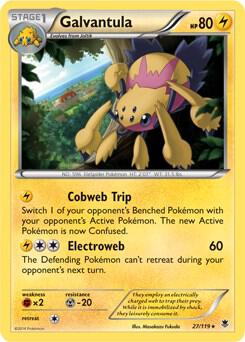 Galvantula - 27/119 (XY Phantom Forces) [Deck Exclusives] 027/119