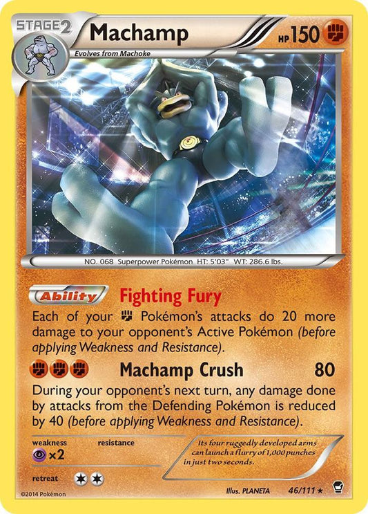 Machamp - 46/111 (XY Furious Fists) [Deck Exclusives] 046/111