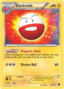 Electrode - 33/116 (BW Plasma Freeze) [Deck Exclusives] 033/116
