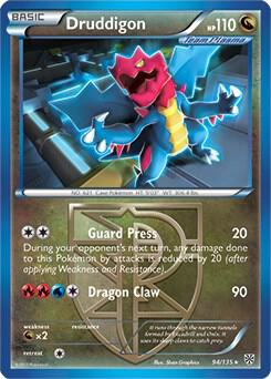 Druddigon - 94/135 (BW Plasma Storm) [Deck Exclusives] 094/135