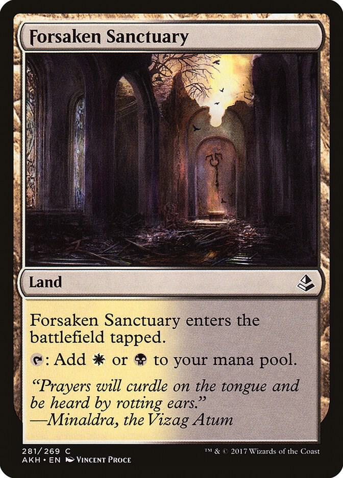 Forsaken Sanctuary [Amonkhet] 281