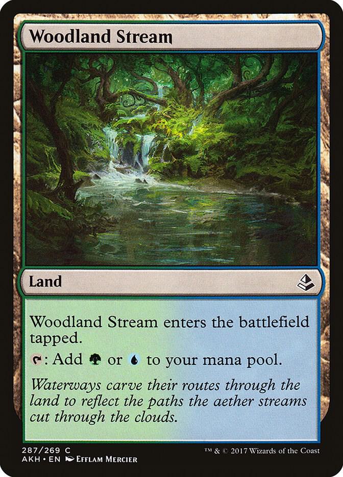 Woodland Stream [Amonkhet] 287