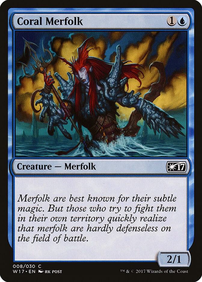 Coral Merfolk [Welcome Deck 2017] 8
