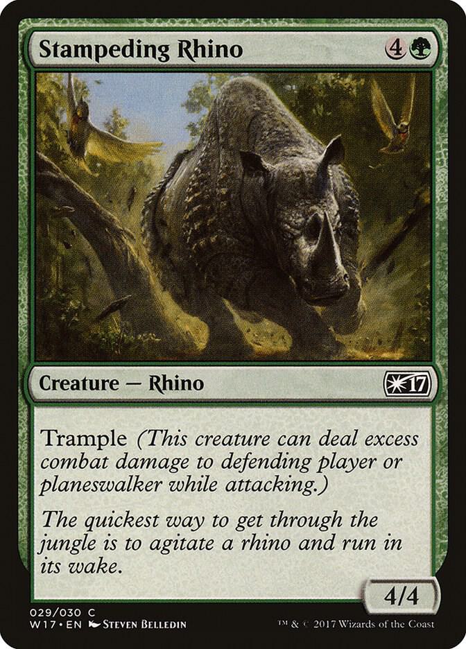 Stampeding Rhino [Welcome Deck 2017] 29