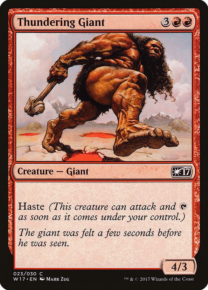 Thundering Giant [Welcome Deck 2017] 23