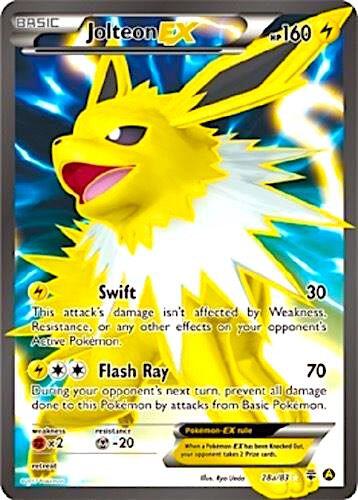 Jolteon EX - 28a/83 [Alternate Art Promos] 028a/083