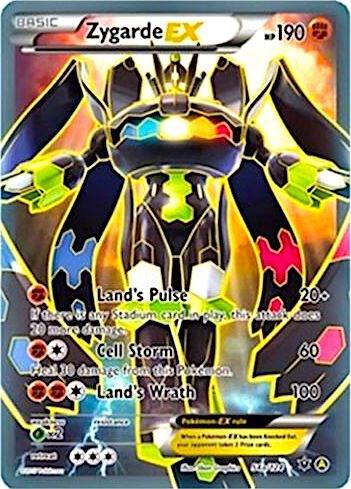 Zygarde EX - 54a/124 [Alternate Art Promos] 054a/124