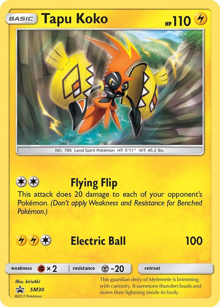 Tapu Koko - SM30 [SM Promos] SM30