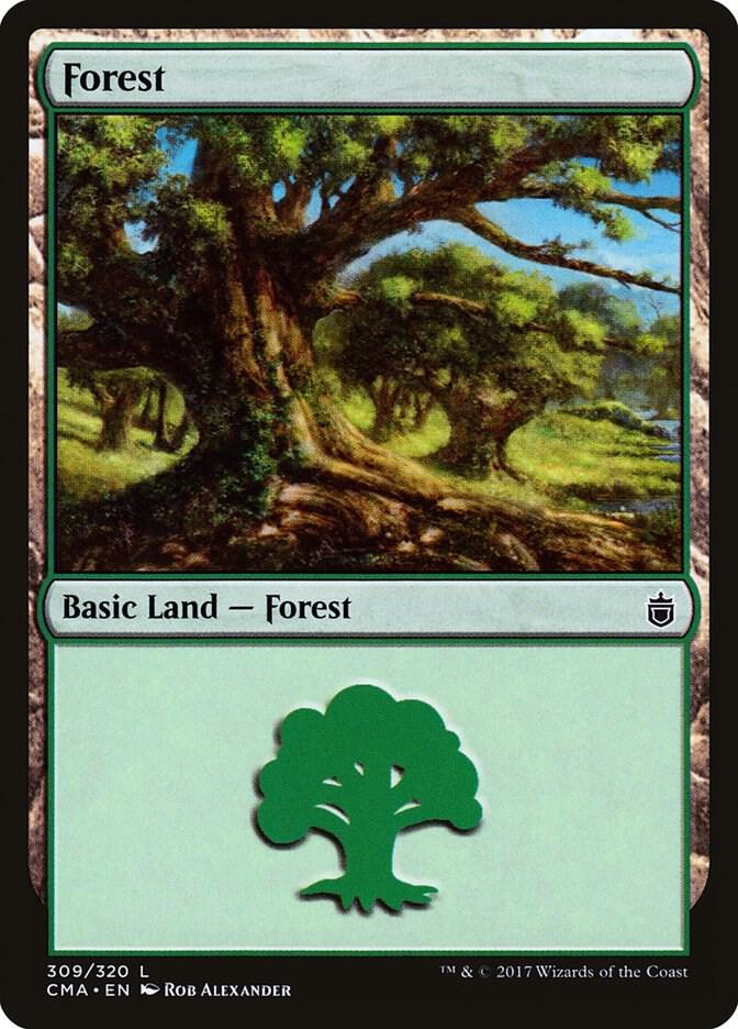 Forest (309) [Commander Anthology] 309