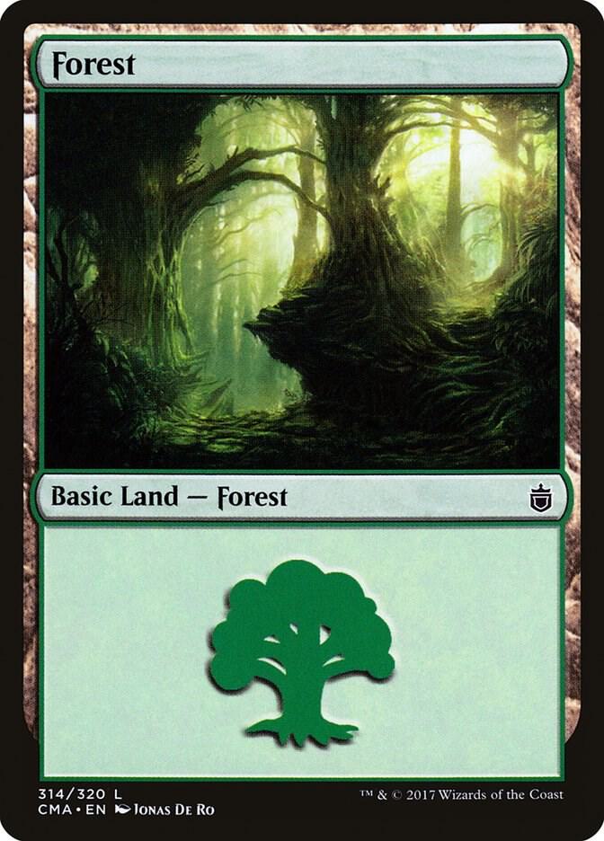 Forest (314) [Commander Anthology] 314