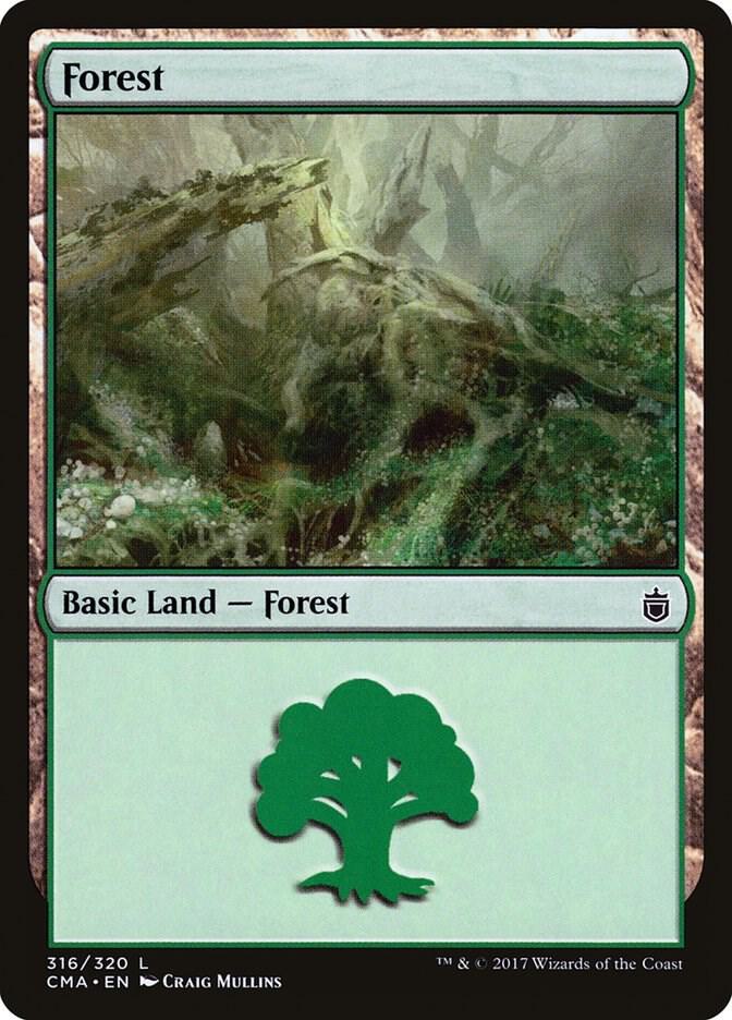 Forest (316) [Commander Anthology] 316