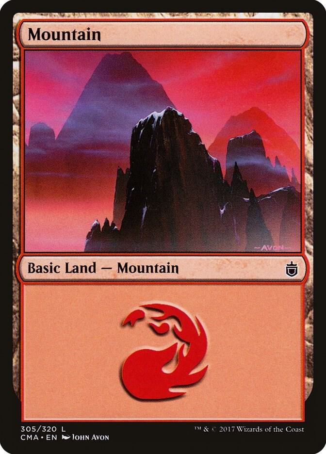 Mountain (305) [Commander Anthology] 305