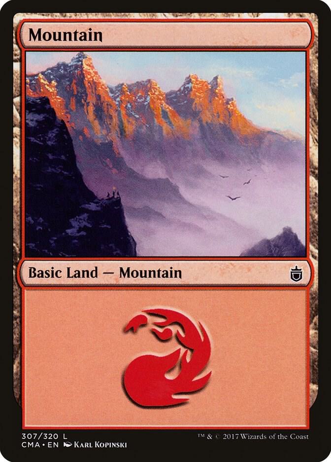Mountain (307) [Commander Anthology] 307