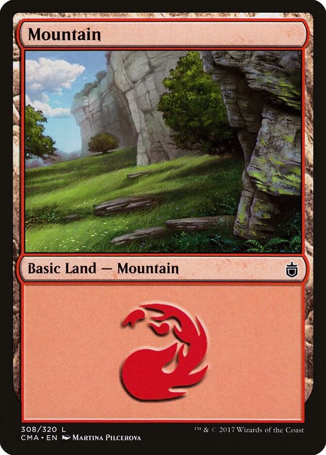 Mountain (308) [Commander Anthology] 308