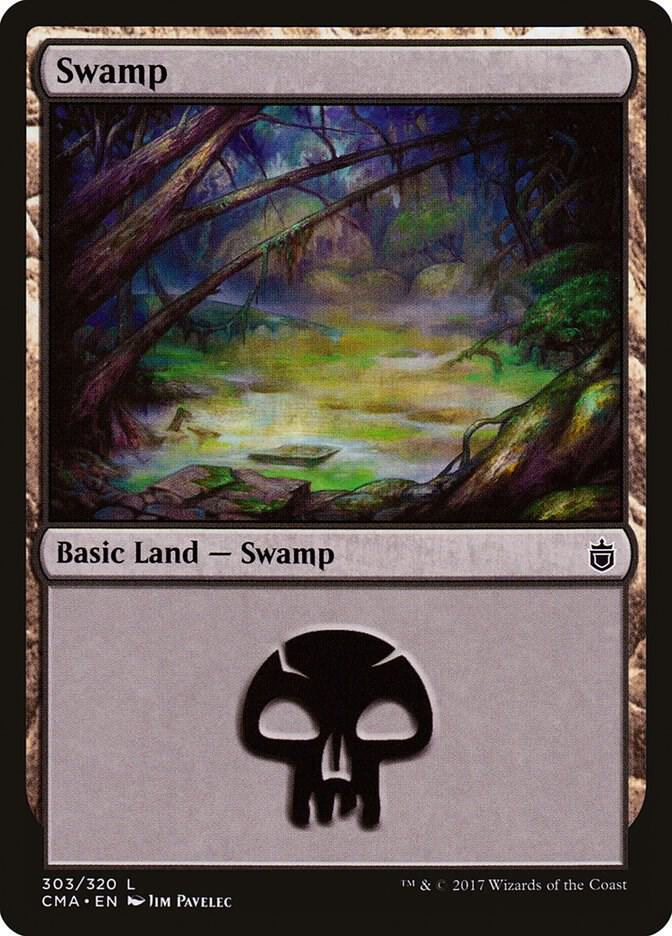 Swamp (303) [Commander Anthology] 303