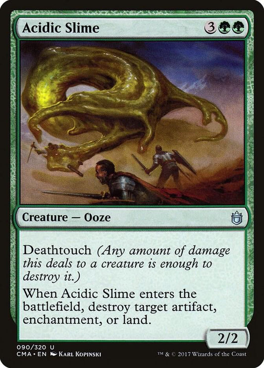 Acidic Slime [Commander Anthology] 90