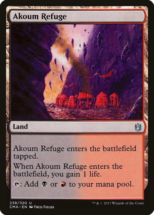 Akoum Refuge [Commander Anthology] 238