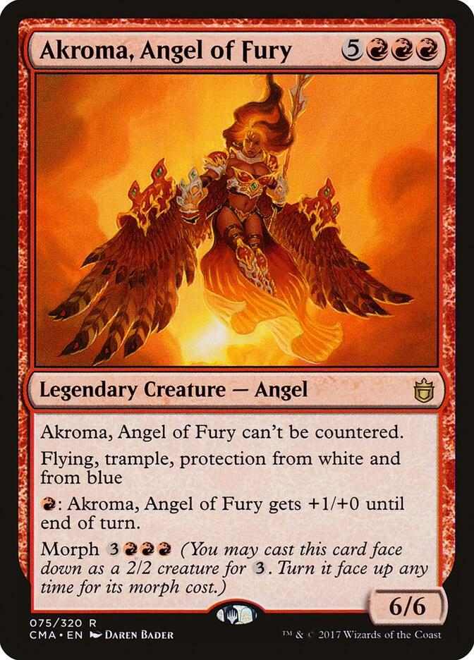 Akroma, Angel of Fury [Commander Anthology] 75