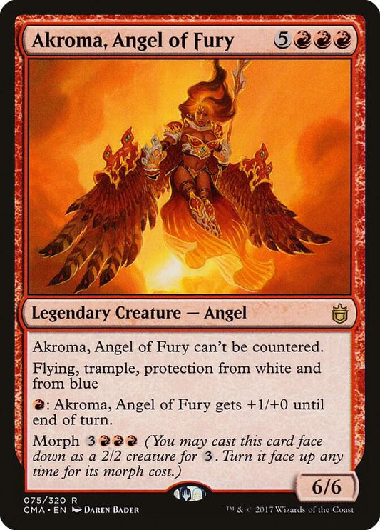 Akroma, Angel of Fury [Commander Anthology] 75