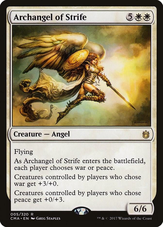 Archangel of Strife [Commander Anthology] 5